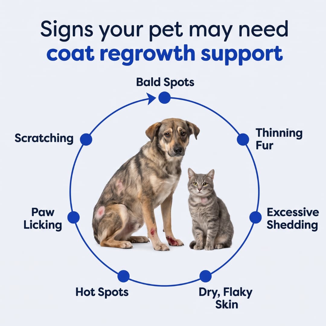 Regrow hair serum Dogs & cats